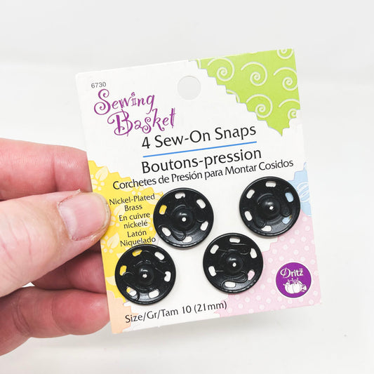 Dritz Sewing Basket Sew On Snaps (4)