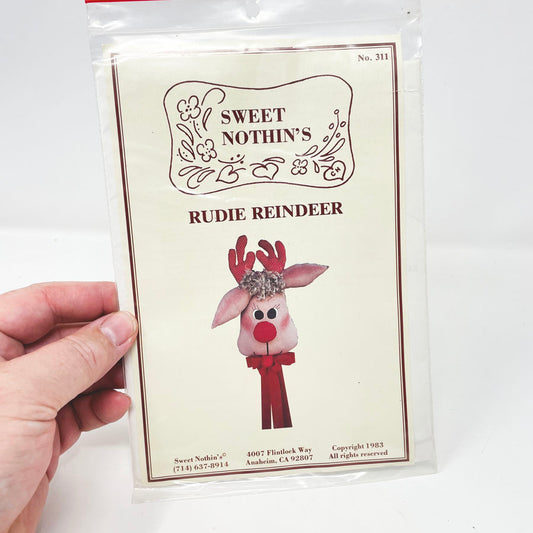 Sweet Nothin's Rudie Reindeer Pattern