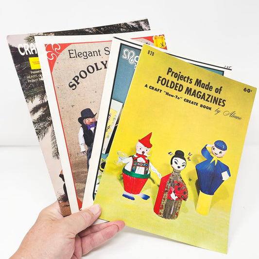 Bundle of Vintage Craft Booklets