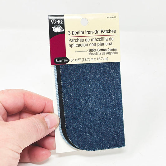 Dritz Denim Iron Patches (3)