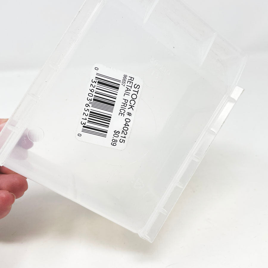 Clear Plastic Bin