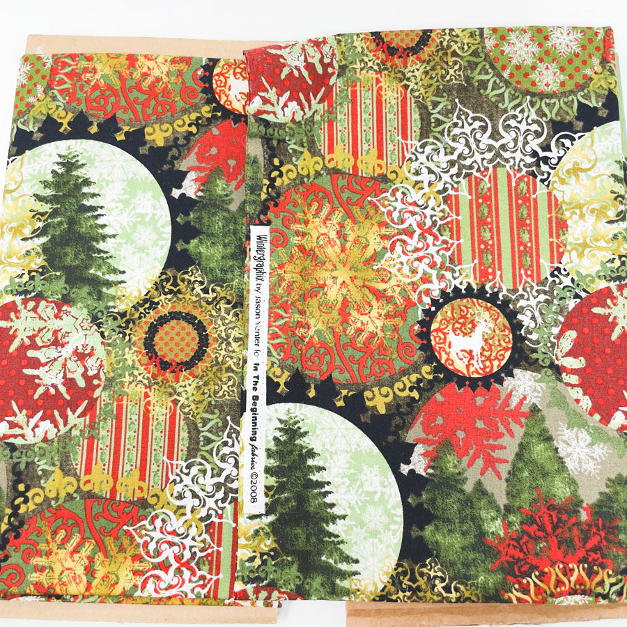 1 yd - Wintergraphix Snowflake Yenter - In the Beginning Fabric