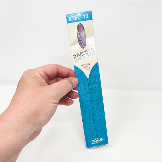 Talon 12" Invisible Zipper - Orchid