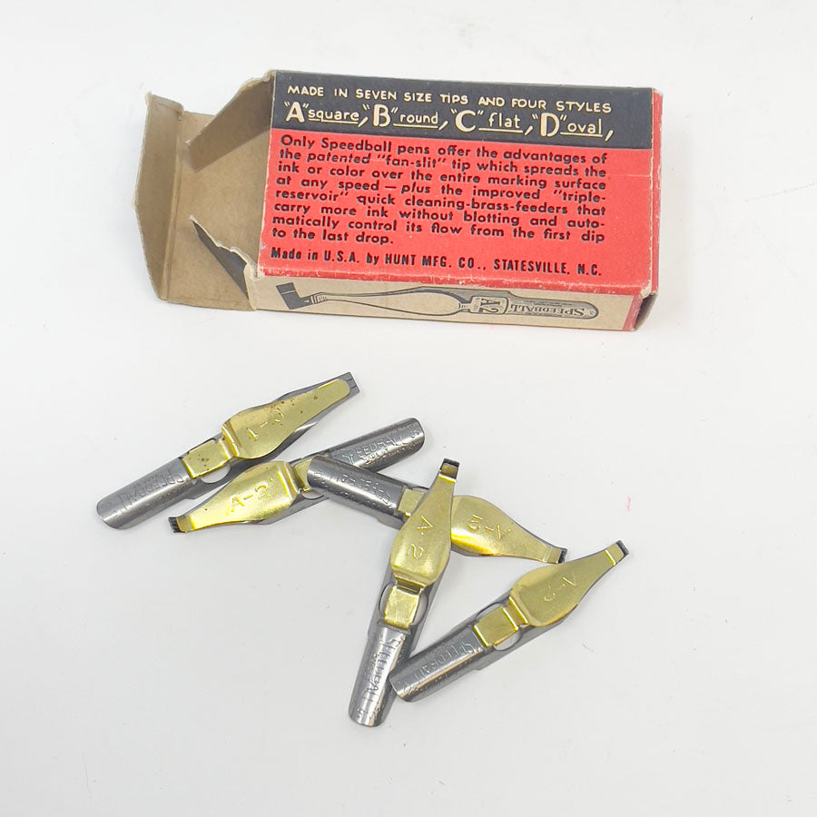 Box of Speedball A2 Pen Nibs (5)