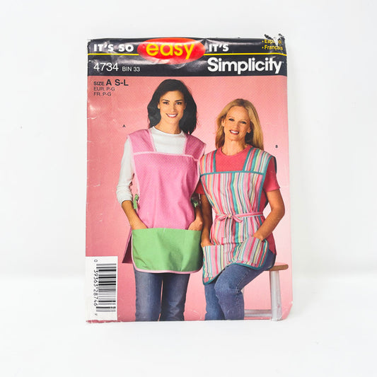 Assorted Simplicity Apron Patterns - Pick a Design