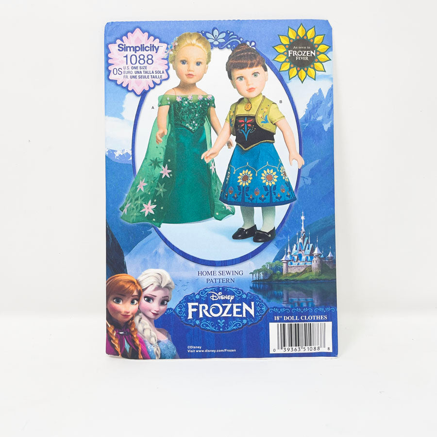 Assorted 18" Doll Clothing Patterns - Pick a Design