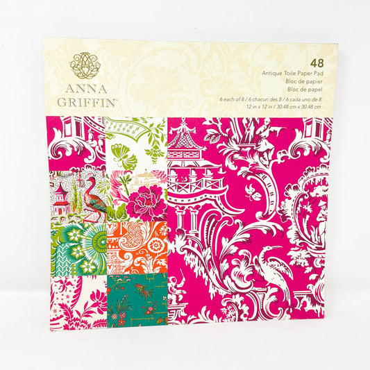 Anna Griffin Antique Toile Paper Pad