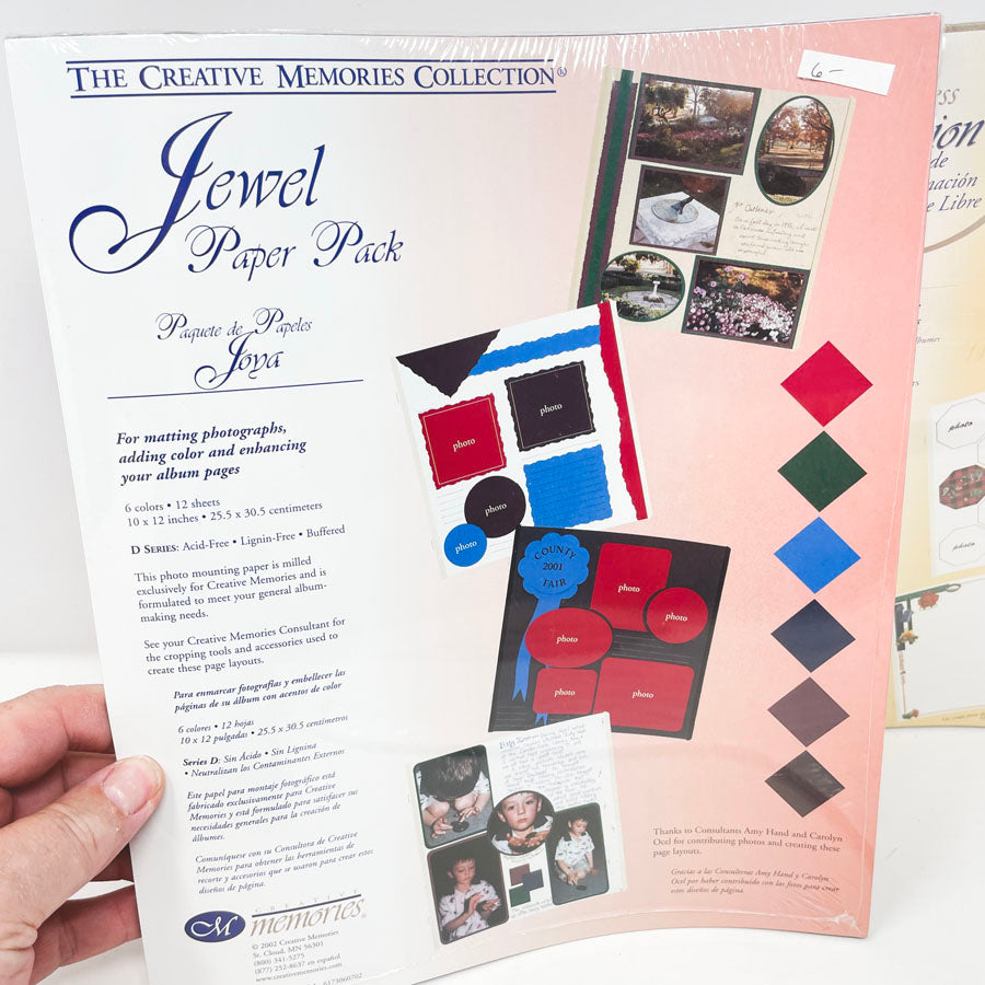 Making Memories Paper Packs - Pick a Set
