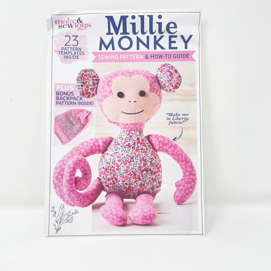 Millie Monkey Sewing Pattern