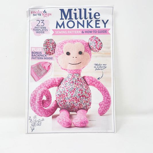 Millie Monkey Sewing Pattern