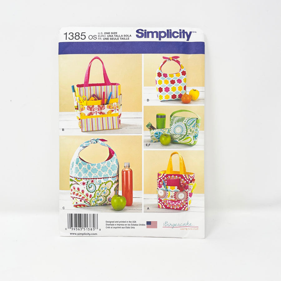 Assorted Simplicity Bag/Purse Patterns - Pick a Design