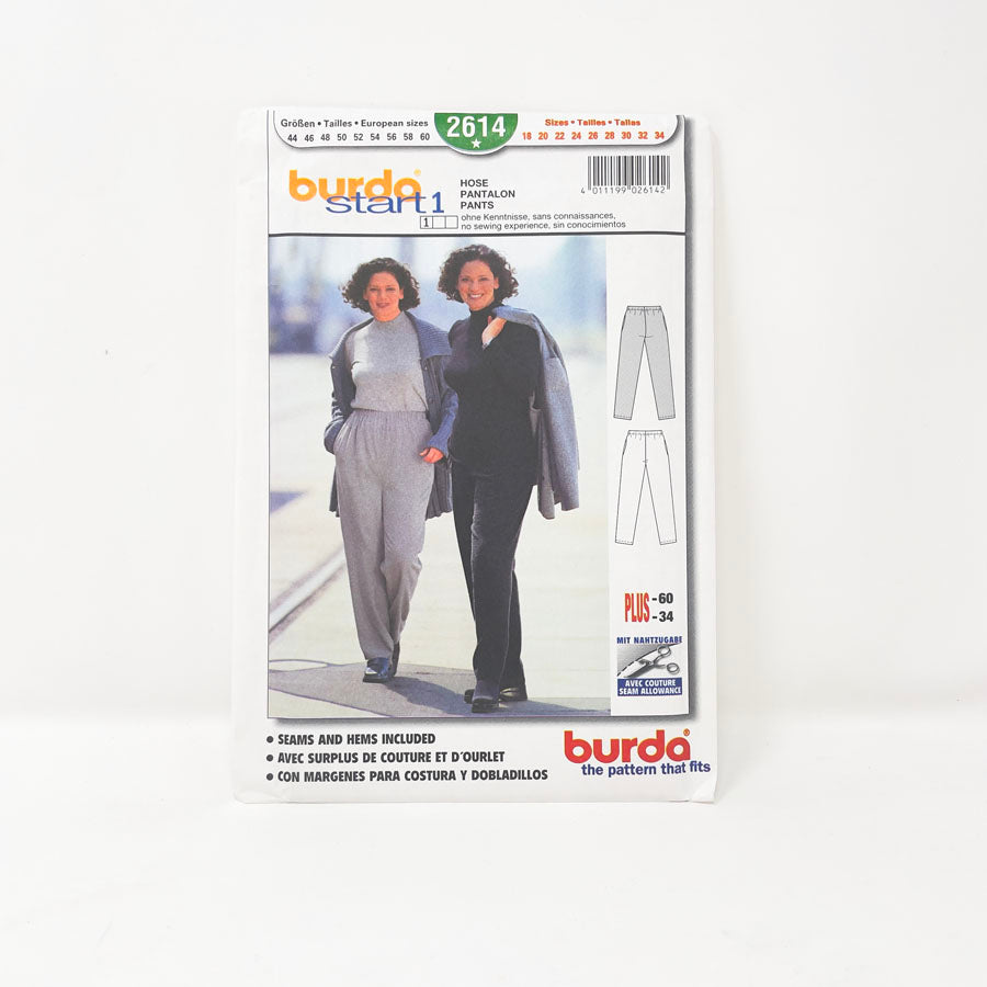 Burda Sewing Patterns 2614 - Pants
