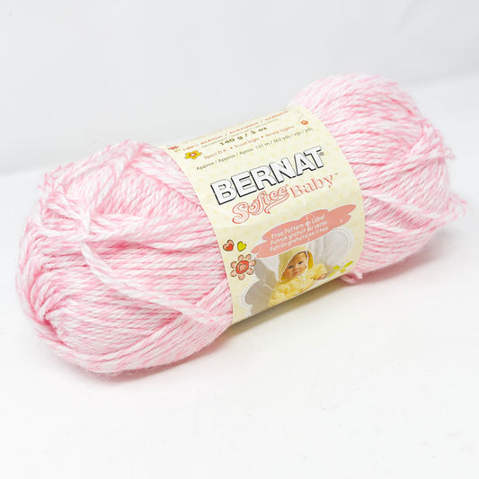 Bernat Softee Baby Yarn Pink Heather