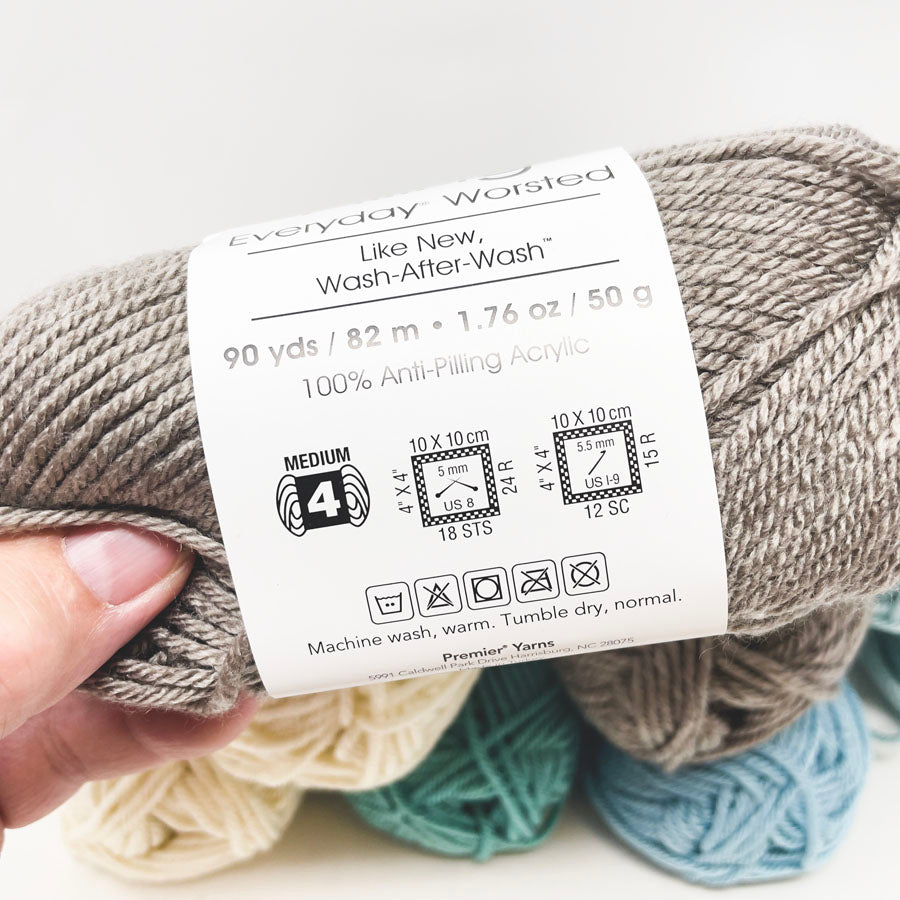 1.7 oz Small Skein – Premier Everyday Anti-Pilling Yarn