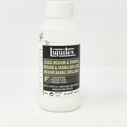 Liquitex Gloss Medium & Varnish - 8 oz