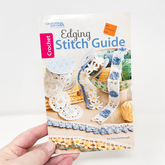 "Edging Stitch Guide" Crochet Booklet by Terry Kimbrough
