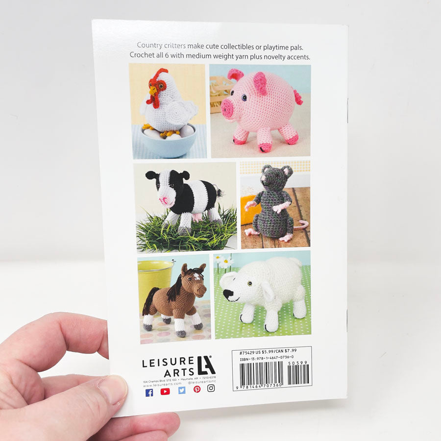 "Farm Animals" Crochet Booklet by Jessica Boyer