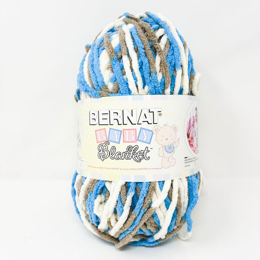 Bernat Baby Blanket Chenille Yarn - Little Royales