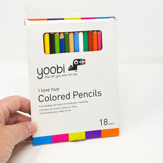 Yoobi Colored Pencils - 18 Color