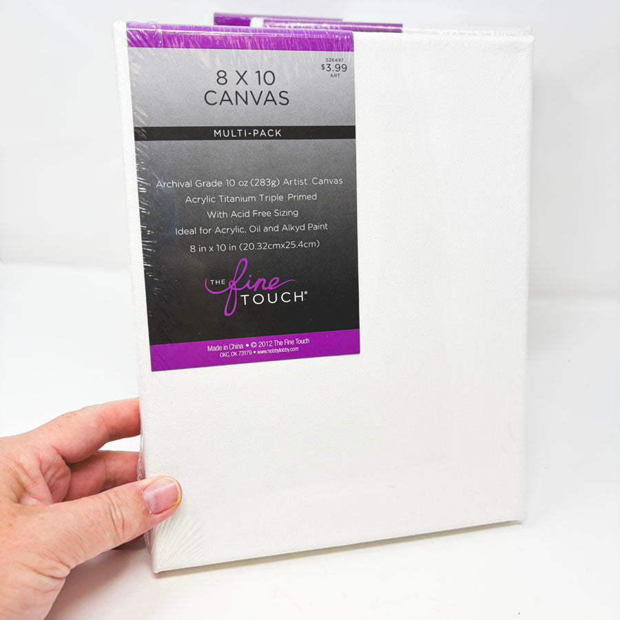 The Fine Touch 2 pk Canvas - 8" x 10" (1)