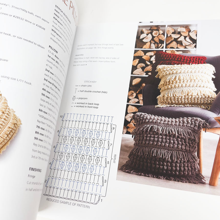 "Cozy Crochet for the Home" by Bernat