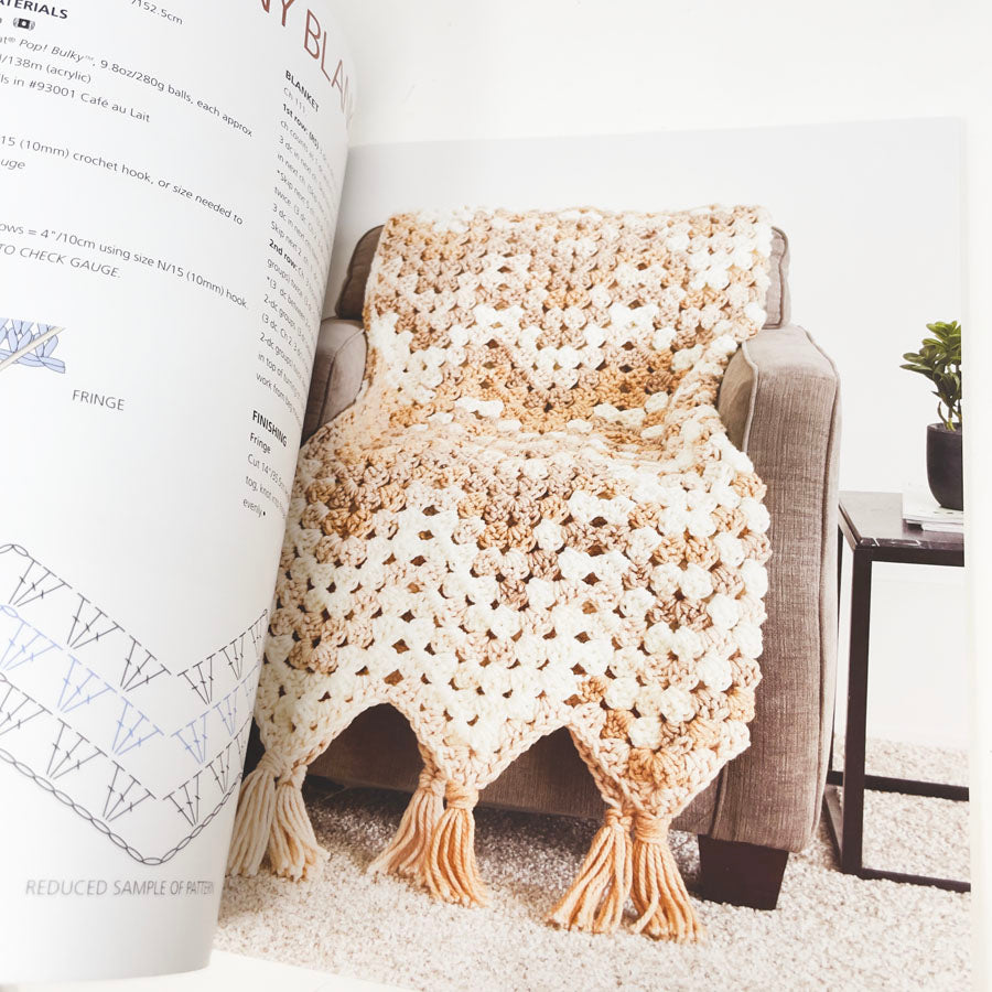 "Cozy Crochet for the Home" by Bernat