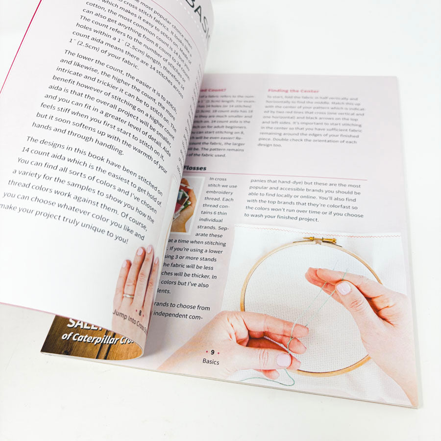 Jump Into Cross Stitch Book by Sally Wilson