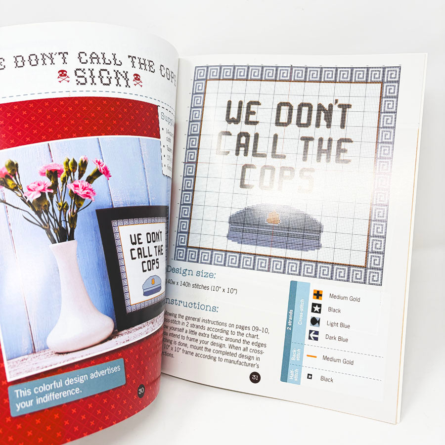 Snarky Cross-Stitch Kit