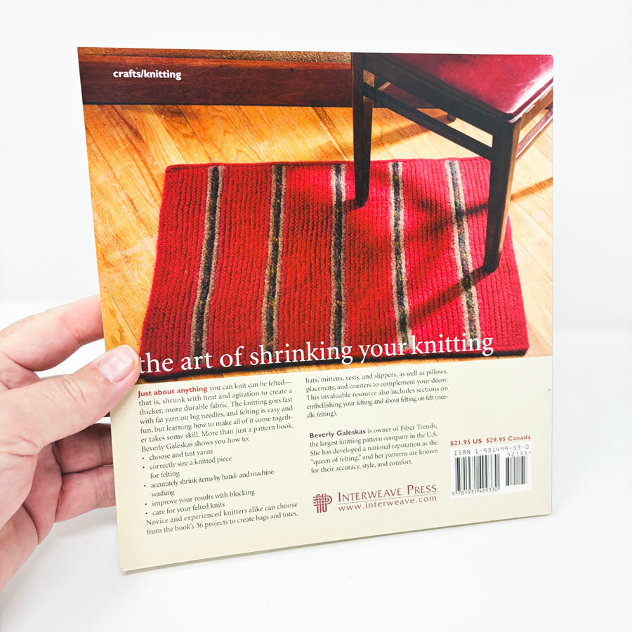 Felted Knits book by Beverly Galeskas