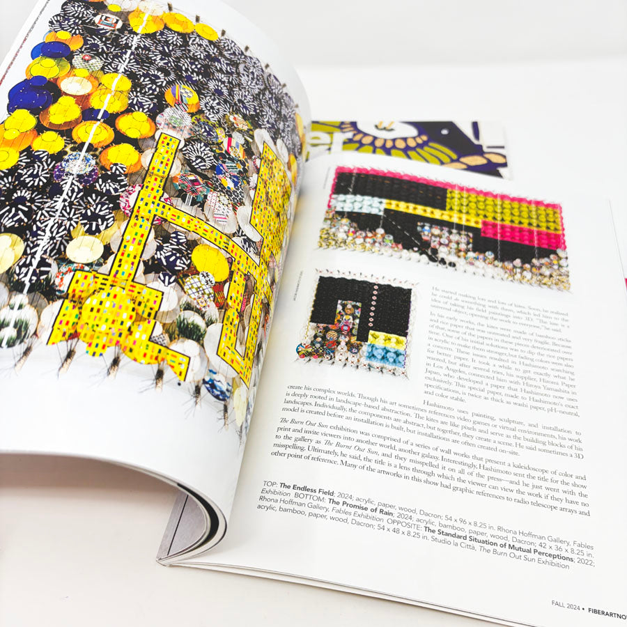 Fiber Art Now Magazines - pick one