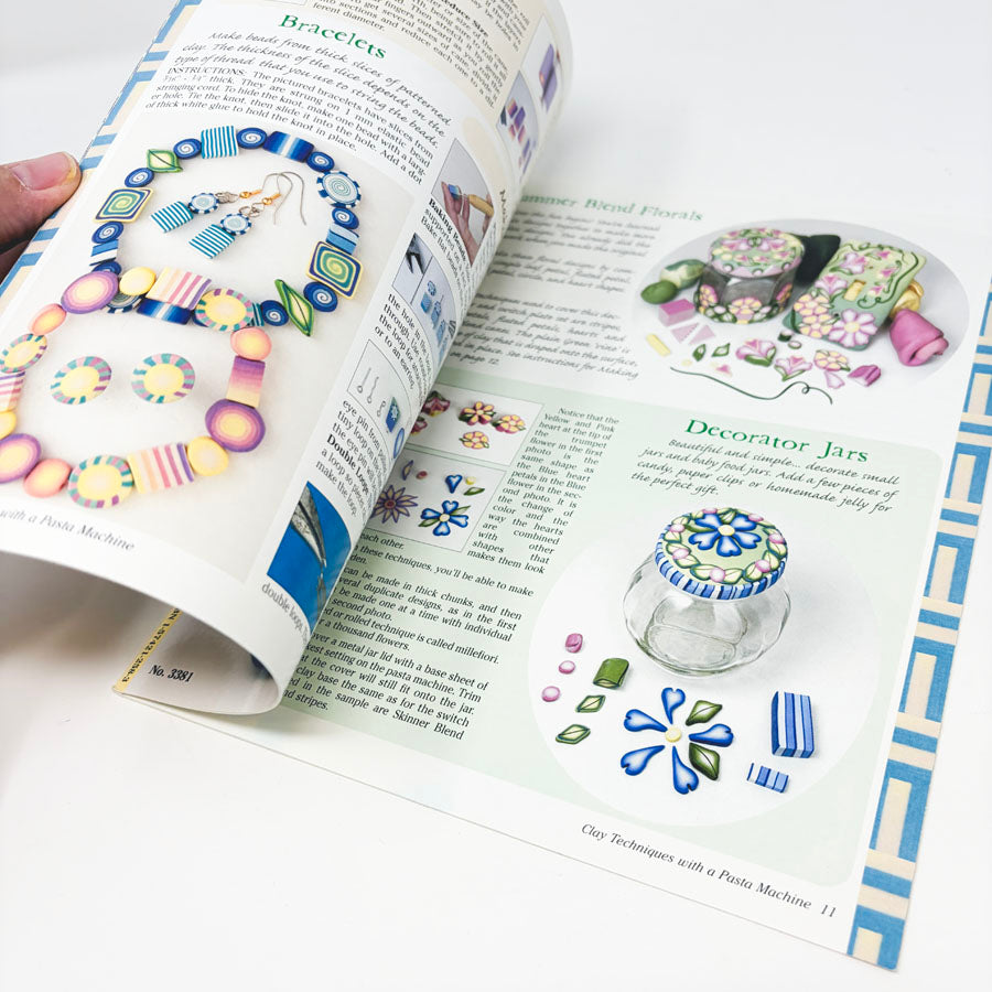 Clay Techniques with a Pasta Machine Booklet