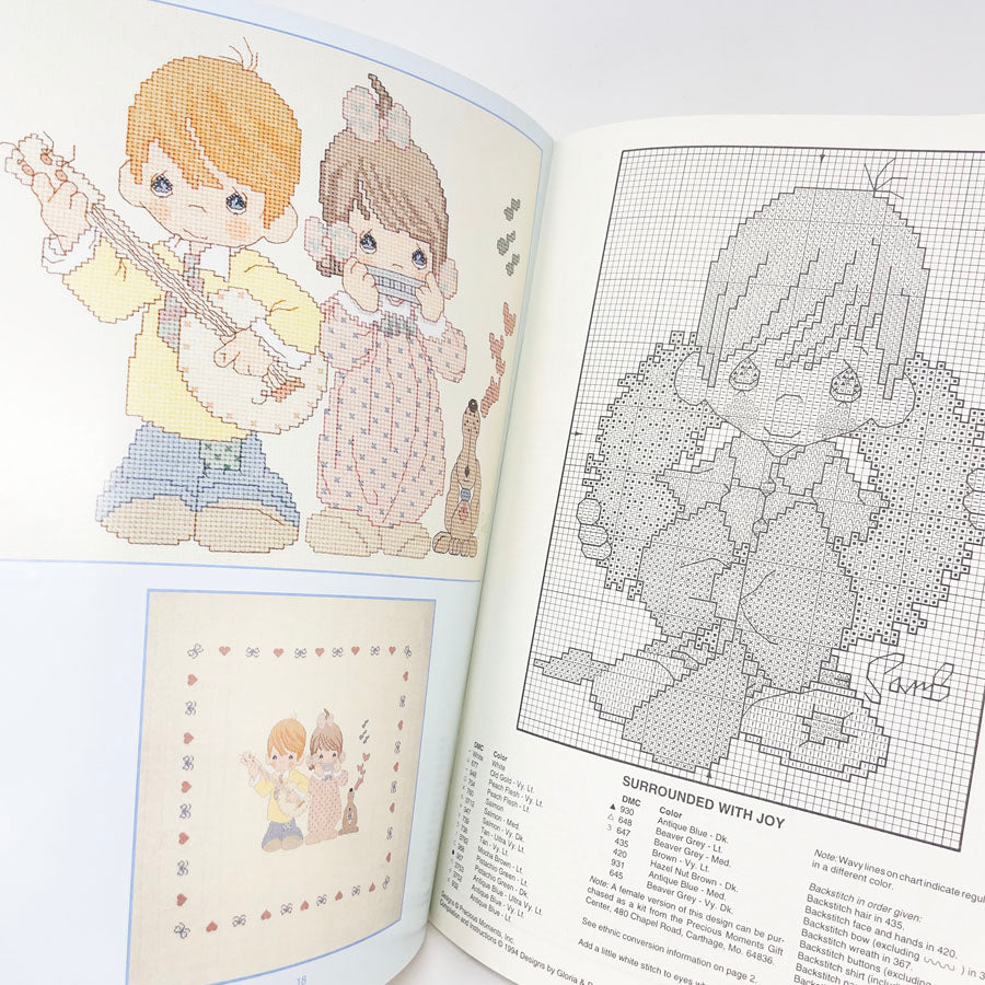 Precious Moments Cross Stitch Pattern (1)