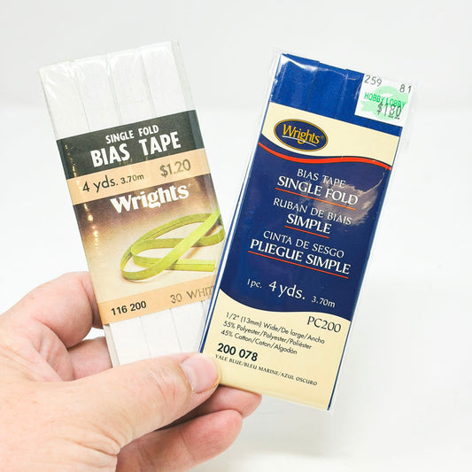 Wright's Single Fold Bias Tape - 4 Yds