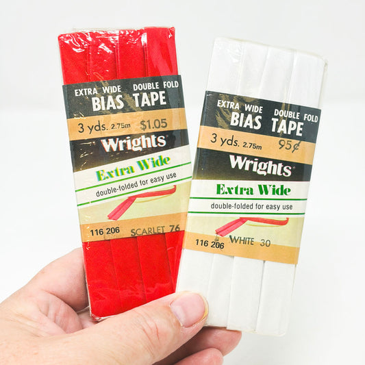 Wright's Extra Wide Double Fold Bias Tape - 3 Yds