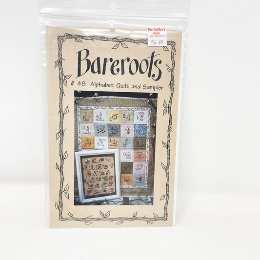 Bareroots Alphabet Quilt & Sampler Pattern