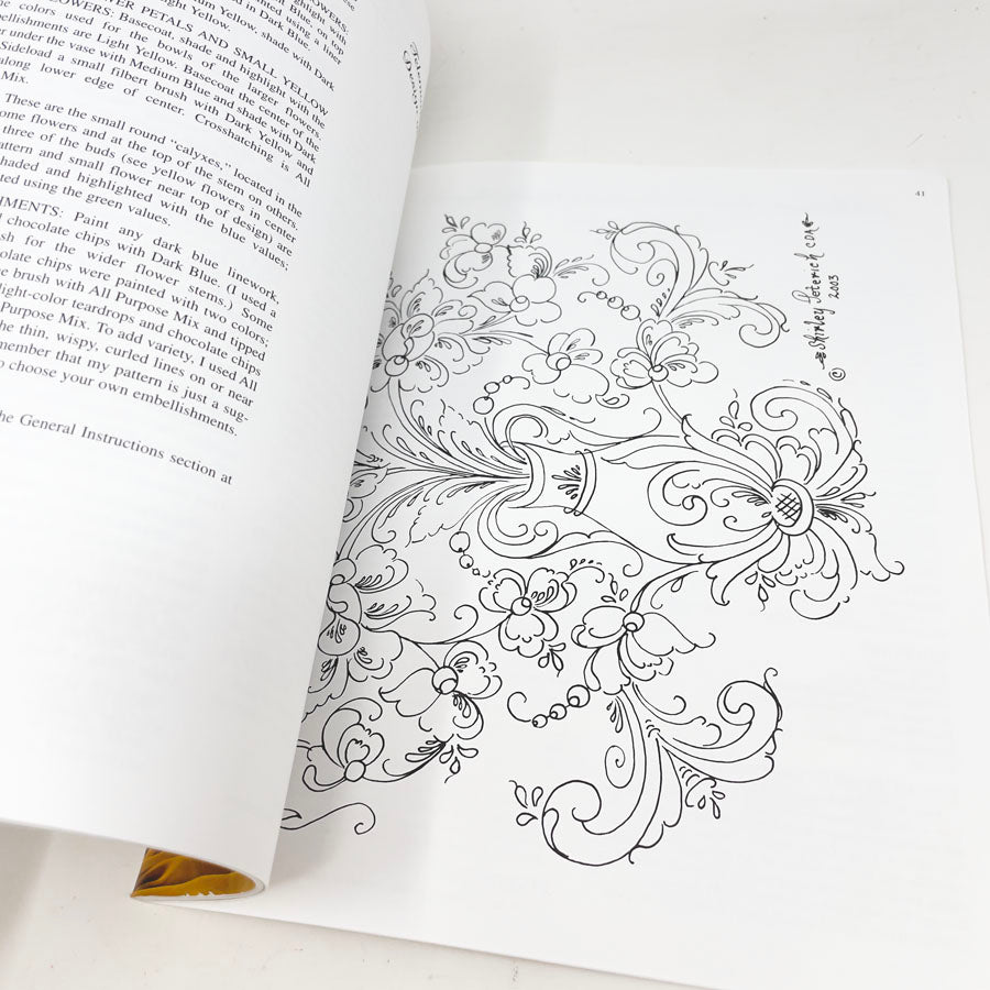 "Rosemaling Vol. 2" by Shirley Peterich and Pam Rucinski
