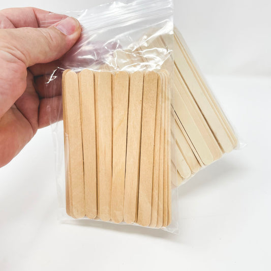 Small Bundles of Craft Wood Sticks