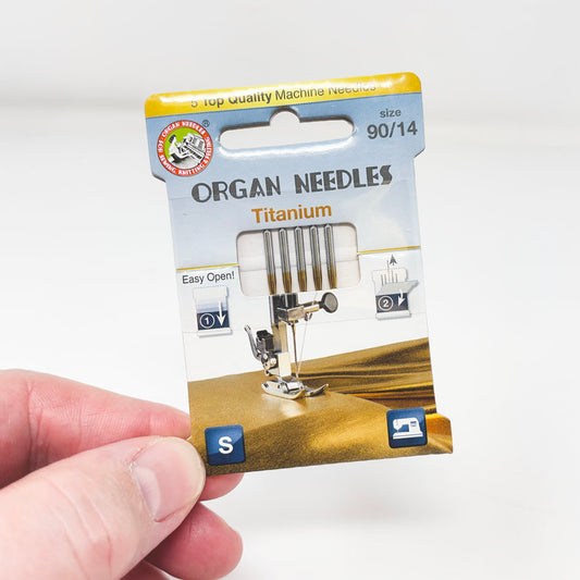 Titanium Organ Sewing Needles - 90/14