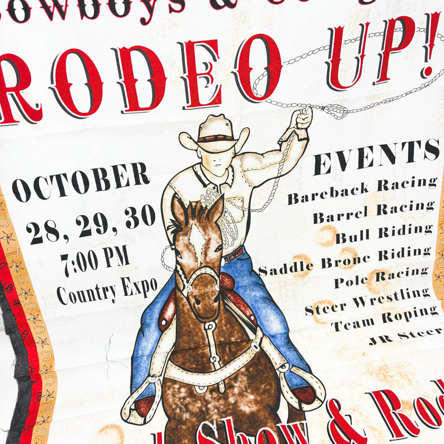 23" x 44" Rodeo Fabric Panel by Blank Quilting