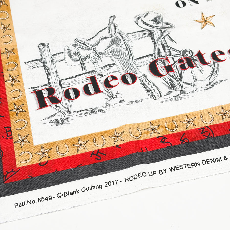 23" x 44" Rodeo Fabric Panel by Blank Quilting