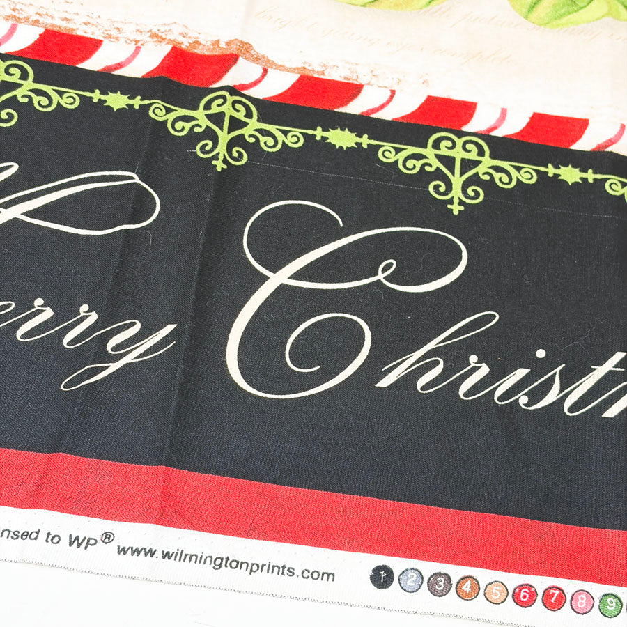 25" x 44" Christmas in the Wildwood Door Wall Hanging by Nancy Mink