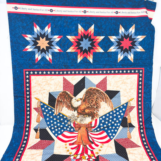 24" x 42" American Valor Fabrics Marcus Fabrics Quilts of Valor Foundation