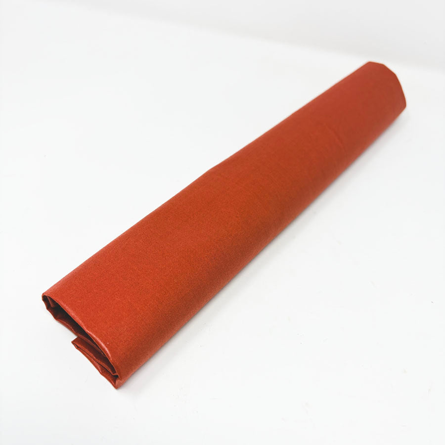 46" x 24" Terra Cotta Coated Fabric