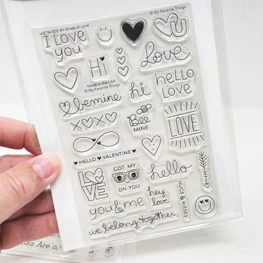 All Kinds of Love - Clear Stamp by My Favorite Things