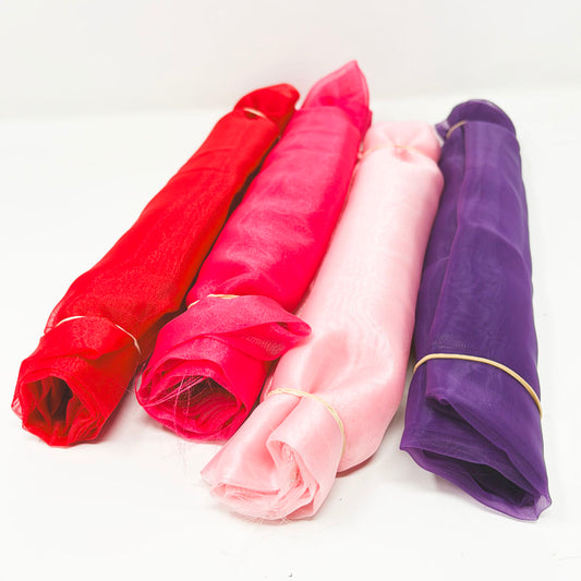 56" x 1 yd. Organza Fabric - Pick a Color