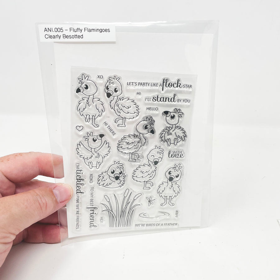 Clearly Besotted Cute Clear Stamps - Pick a Design