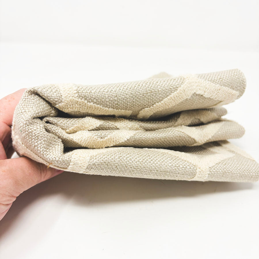 56" x 16" Thick Lattice Upholstery Fabric