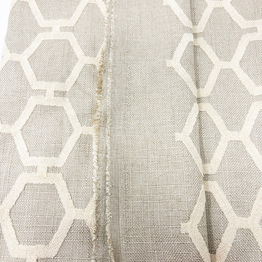 56" x 16" Thick Lattice Upholstery Fabric