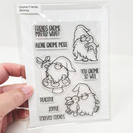 Gnome Friends - Clear Stamp by Whimsy