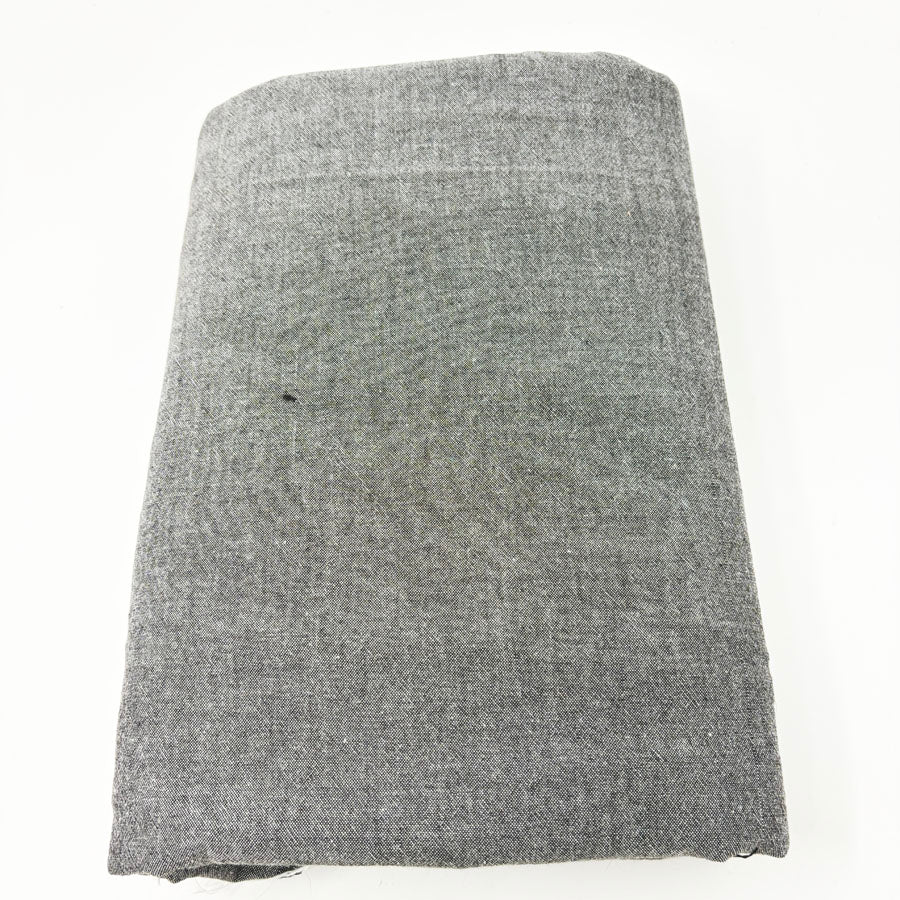 42" x 175" Heathered Gray Cotton Fabric
